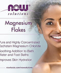 Now Foods Solutions Magnesium Flakes 100% Pure From The Ancient Zechstein Seabed Highly Concentrated 26.5Ounce