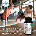 Comprehensive Bone Builder Calcium Supplement. Formulated with Highest Grade Calcium Carbonate/Hydroxyapatite/Citrate Magnesium Zinc D3. Works in Sync for Optimum Bone Health and Bone Strength.