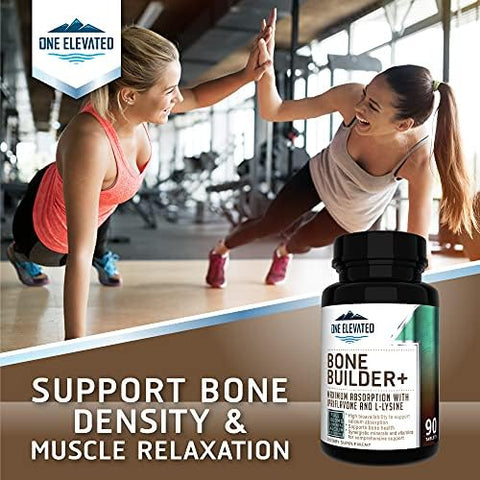 Comprehensive Bone Builder Calcium Supplement. Formulated with Highest Grade Calcium Carbonate/Hydroxyapatite/Citrate Magnesium Zinc D3. Works in Sync for Optimum Bone Health and Bone Strength.