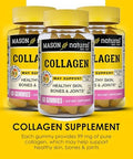 Mason Natural Collagen Gummies Supports Healthy Skin Bones & Joints Tropical Flavor Kosher 60 Gummies