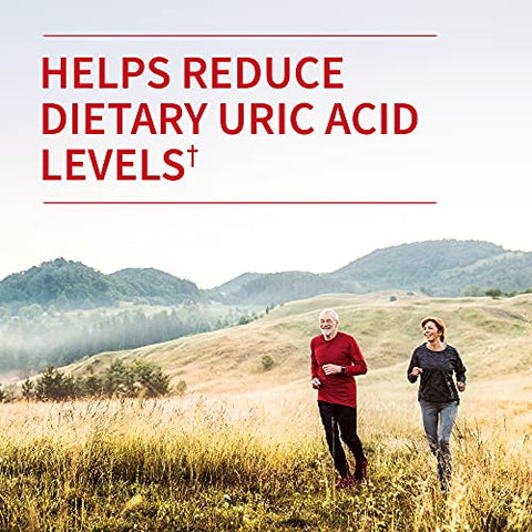Garden Of Life Dr. Formulated Quercetin Drop Uric Acid Support With Tart Cherry Extract Vitamin C & Luteolin Probiotic Gluten-Free Non-Gmo Vegan 60 Tablets