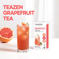 Teazen 4 Flavors 40 Sticks Variety Pack Kombucha Peach Mango Guava Mulled Wine (30 Sticks) & Grapefruit Tea Powdered Drink Mix (10 Sticks)