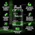 Controlled Labs Green Bulge Supplement 30 Serv Advanced Creatine Matrix Volumizer Improve Strength Stamina Performance & Muscle Recovery Caffeine & Stimulant