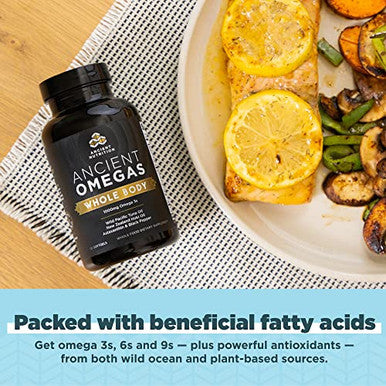 Ancient Nutrition Omegas Whole Body 90 Capsules