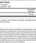 Vitacost Niacin (Vitamin B3) 500 mg 300 Capsules