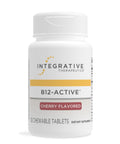 Integrative Therapeutics B12Active Supplement for Nerve Function Support* Dairy Soy and GlutenFree Cherry Flavored 30 Chewable Tablets (30 Servings)
