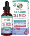 Maryruth'S Organic Irish Sea Moss Liquid Drops Chondrus Crispus Wild Harvested Organic Irish Moss Formulated For Adults & Kids Ages 14 Unflavored Sugar Free Vegan Non-Gmo 1 Fl Oz