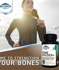 Comprehensive Bone Builder Calcium Supplement. Formulated with Highest Grade Calcium Carbonate/Hydroxyapatite/Citrate Magnesium Zinc D3. Works in Sync for Optimum Bone Health and Bone Strength.