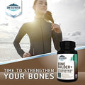 Comprehensive Bone Builder Calcium Supplement. Formulated with Highest Grade Calcium Carbonate/Hydroxyapatite/Citrate Magnesium Zinc D3. Works in Sync for Optimum Bone Health and Bone Strength.