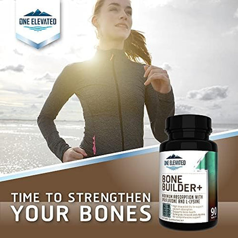 Comprehensive Bone Builder Calcium Supplement. Formulated with Highest Grade Calcium Carbonate/Hydroxyapatite/Citrate Magnesium Zinc D3. Works in Sync for Optimum Bone Health and Bone Strength.