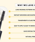 Elizabeth Mott Queen Of The Fill Clear Sculpting Brow Gel To Shape And Control Brows And Lock In Brow Shape With Natural Finish - 3 G