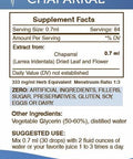 Secrets of the Tribe Chaparral Tincture Alcohol-Free Extract, High-Potency Herbal Drops, Tincture Made from Chaparral Larrea tridentata Antioxidant Rich 2 oz
