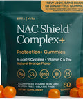 Etta Vita Sugar-Free Nac Gummies (Immune Support Complex) N-Acetyl Cysteine Vitamin C & Zinc - Supports Respiratory Health Liver Detox & Cleanse Kidney Function Nac Supplement For Kids And Adults - Vegan