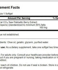 Swanson Saw Palmetto Men Prostate Health Hormone Support Urinary Health 160 Milligrams 120 Sgels (3 Pack)