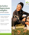 Terry Naturally Bioactive Magnesium Complex Bone & Heart Health Support Supplement With Vitamin B6 Zinc & Magnesium Pyridoxal5Phosphate Vegan Capsule Supplement 60 Capsules (Pack Of 2)