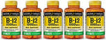 Mason Natural Vitamin B12 1000Mcg 100 Tablets Per Bottle (Pack Of 5)