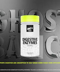 Ghost Basics Digestive Enzymes Supplement For Men & Women Multienzymes Probiotics & Prebiotics For Supporting Digestion & Gut Health Vegan Friendly 90 Veggie Capsules