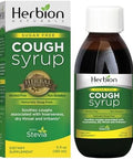 Herbion Naturals Sugar Cough Syrup With Stevia 5 Fl Oz Helps Relieve Cough And Soothes Sore Throat Naturally Optimizes Immune System 3 Packs