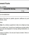 Swanson Zeaxanthin 4 Milligrams 60 Sgels