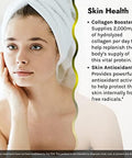 Irwin Naturals Deep Tissue Collagenpure 80 Liquid Softgels Intense Nourishment For The Skin 2000 Mg Of Hydrolyzed Collagen 16 Total Servings