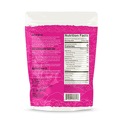 Lakanto Monk Fruit Sweetener with Erythritol Sweetener Pantry Pack - Classic, Golden, Baking, Powdered, Brown, Sugar Substitutes