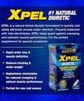 Maximum Human Performance Xpel Maximum Strength Diuretic Water Pills For Water Retention Relief Weight Loss Support With Vitamin B6 Potassium Dandelion Root 80 Capsules