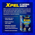 Maximum Human Performance Xpel Maximum Strength Diuretic Water Pills For Water Retention Relief Weight Loss Support With Vitamin B6 Potassium Dandelion Root 80 Capsules