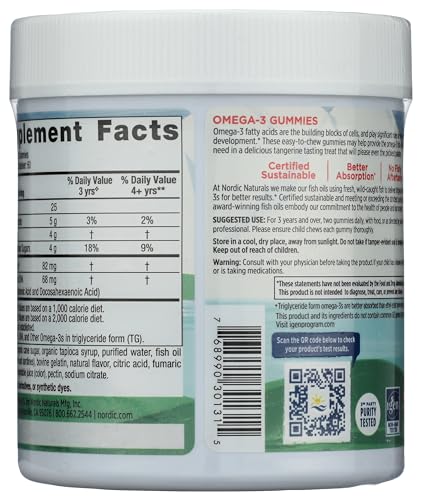 Nordic Naturals Nordic Omega 3 Gummies 120 Ct