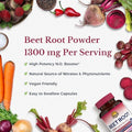 Vitalitown vitaminD3+K2 90 Softgels Organic Beet Root 60 Capsules 1300mg