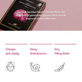 JM Solution Active Pink Snail Regenerating Korean facial Skin Care Mask -Vitamin B Bright Nourishing Glow Mask-10 sheets for all skin