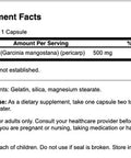 Swanson Full Spectrum Mangosteen- 500 mg 100 Capsules (2 Pack)
