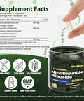 Windboss.Nad Supplement, Liposomal Nad Nicotinamide Riboside Resveratrol 900Mg Resveratrol, Quercetin, Nad Resveratrol Supplement For Anti-Aging, Energy, Focus - 100 Capsules