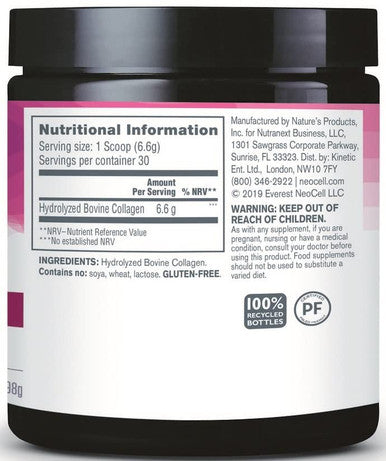 Neocell - Super Collagen Powder - 198G - Supports Healthy Skin Hair Nails And Joints - Aids Collagen Production"