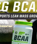 MusclePharm Essentials BCAA Powder, Post-Workout Recovery Drink, Orange Mango, 30 Servings