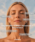 Vitamax Liposomal Nad+ Supplement Extra Strength 60Ct