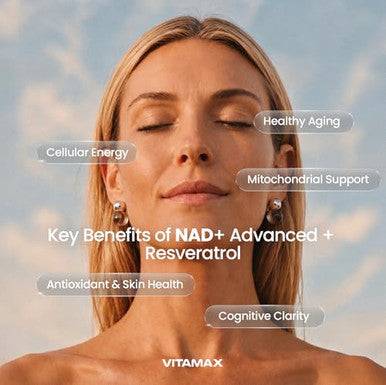 Vitamax Liposomal Nad+ Supplement Extra Strength 60Ct