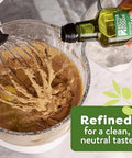 BetterBody Foods Refined Avocado Olive Oil 50/50 Blend, Non-GMO Cooking Oil, Gluten Free, Kosher, Frying, Baking, 500 mL, 16.9 Fl Oz