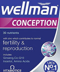Vitabiotics Wellman Conception 30 Tablets By Vitabiotic