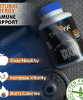 Multivitamin For Men - Daily Mens Multivitamins Supplement. Mens Vitamins A, C, D, B1, B2,B3,B5, B6 & B12, Zinc & More.
