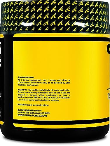 Primaforce Lcitrulline Malate Powder Unflavored Pre Workout Supplement 500 Grams Energy Support Aids Recovery Enhances Strength Performance ÃƒÂ¢Ã¢â€šÂ¬Ã¢â‚¬Å“ Vegan Nongmo