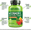 Naturelo Vitamin C Capsules 90 Count Vitamin B Complex 120 Count Bundle