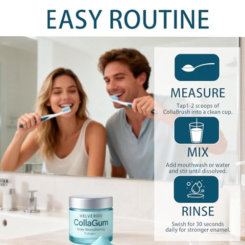 Khmiole Velverdo Collagen Powder For Gums Collagen Powder For Gums Toothpaste CareProtect Gum Care And Your Teeth