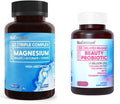 BioEmblem Women's Triple Magnesium Complex Beauty Probiotics 120 Piece Assortment Unflavored