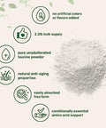 Micro Ingredients Taurine Powder Supplement 1 Kg 2000Mg Per Serving Unflavored 100 Pure Easily Absorbed Free Form Essential Amino Acids For Exercise Energy & Heart Support