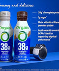 Orgain 38G High Protein Shake Dairy Isolate Protein Milk Vanilla 6G Bcaas 1G Sugar Per Serving Meal Ready To Drink Keto Friendly Gluten 14 Fl Oz (Pack Of 12)
