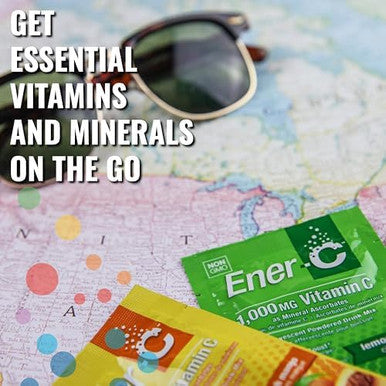 Enerc Multivitamin Drink Mix Vitamin Packets For Water Electrolytes Powder Packets Vitamin Drink Mix Hydration Liquid Mix Immune Booster For Adults Healthy Energy Lemon Lime 30 Count