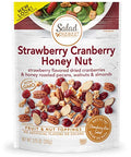 Salad Pizazz! Dried Strawberry Flavored Cranberries & Honey Roasted Pecans, Walnuts & Almonds Salad Topper - 3.75 Ounce (Pack of 12)