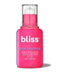 Bliss Glow Hydrate Day Serum Replenishing Hydrating Face Serum with Niacinamide Hyaluronic Acid Vitamin E Clean CrueltyFree Paraben Free Vegan 1 oz