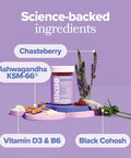 O Positiv MENO Menopause Gummies Hot Flashes and Night Sweats
