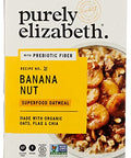Purely Elizabeth, Oatmeal Banana Nut Prebiotic Multipack, 9.12 Ounce